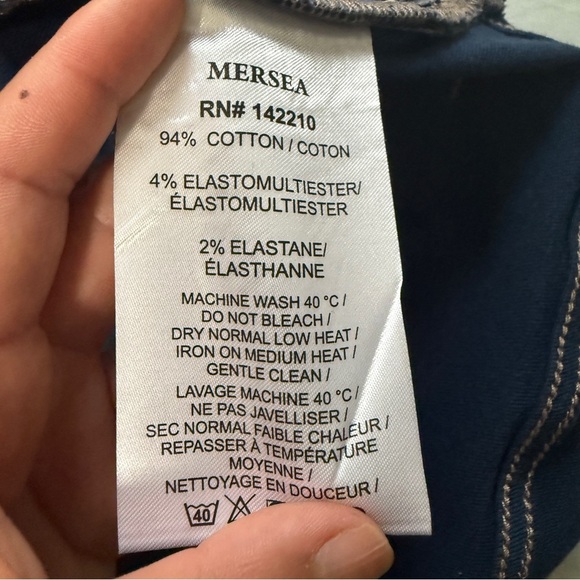 MERSEA Voyageur Nomad Crop Mini Boot Jean Women’s 31 - Picture 9 of 9